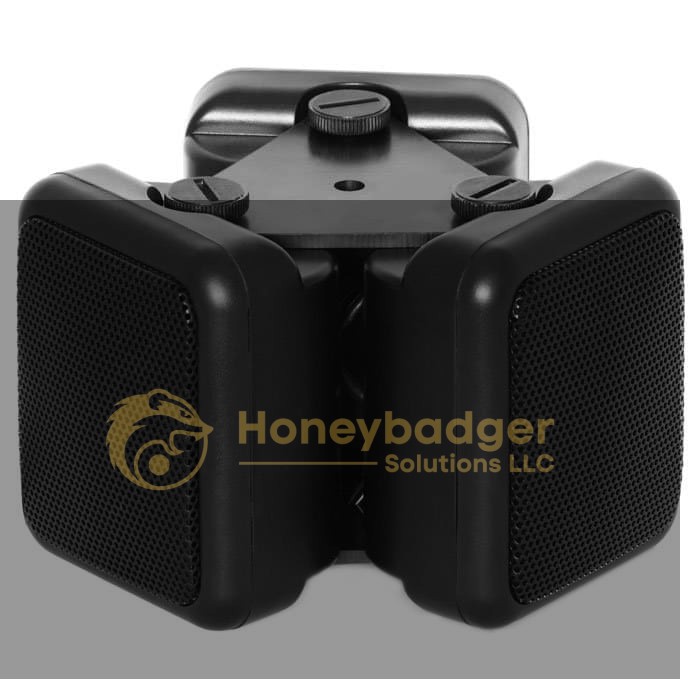 The iProtect 3 Channel White Noise Generator features three rectangular capsules in a triangular layout on a compact central base.