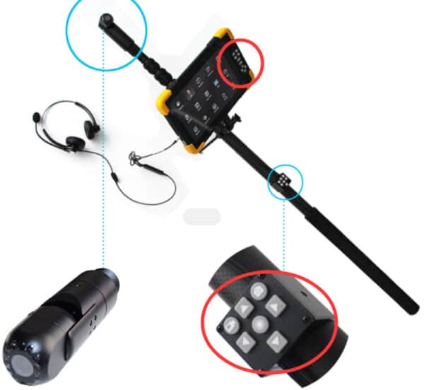 4K Pole Camera with Thermal Image Capture - Image 3