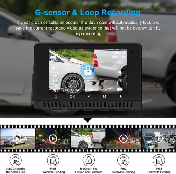 4K Dual Dash Cam - Image 3