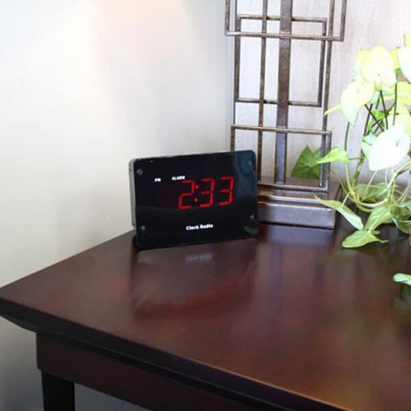 Zone Shield 4K Night Vision Clock Radio DVR - Image 3