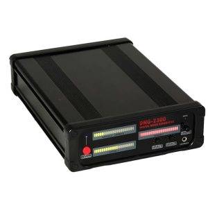 DNG-2300 Digital Noise Generator with LED indicators, control knobs, and a power switch.