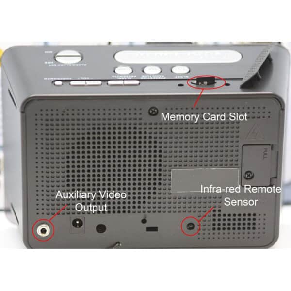 Zone Shield 4K Night Vision Clock Radio DVR - Image 5