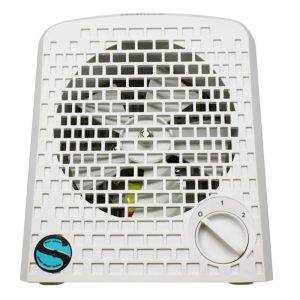 Zone Shield 4K Air Purifier in white with a front grill and control dial for air filtration.