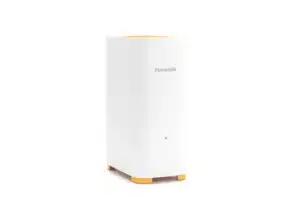 Firewalla Access Point 7, a white device with orange accents, designed for secure network management.