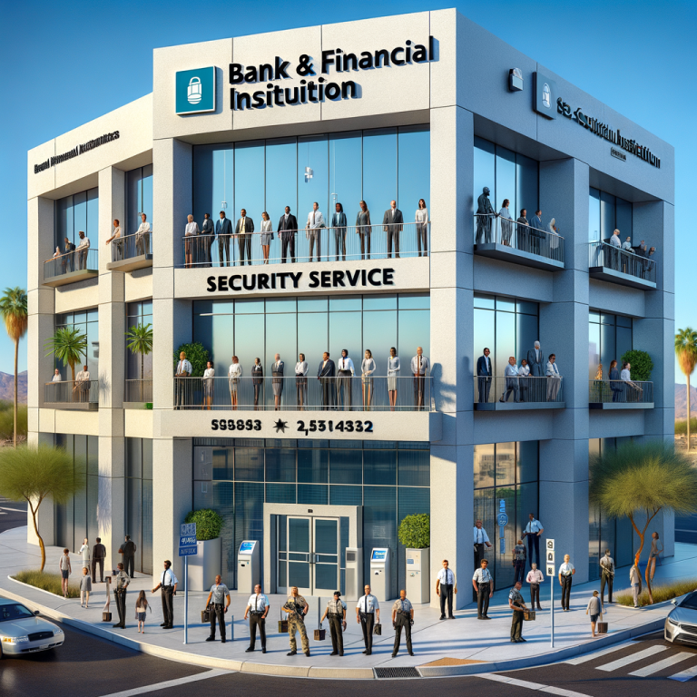Bank and Financial Institutions Security Services in Tolleson, Arizona