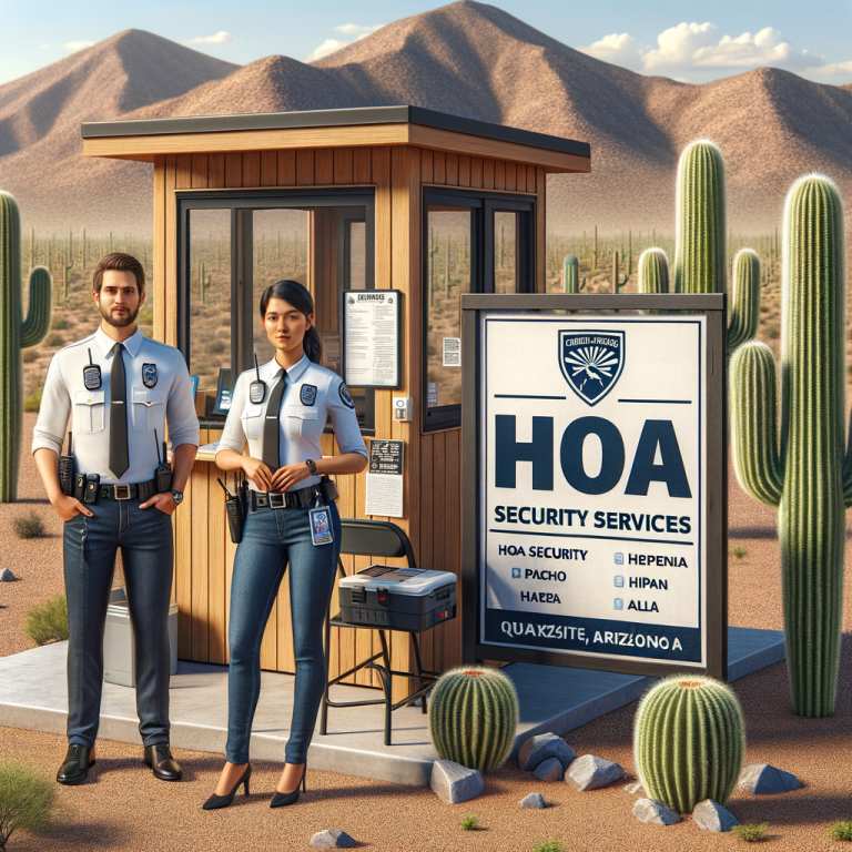 HOA Security Services in Quartzsite, Arizona