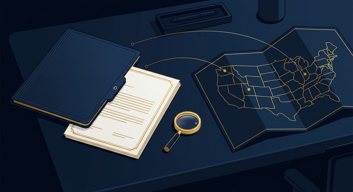 Chain-of-documentation case file and affidavit of service prepared by a licensed Arizona process server