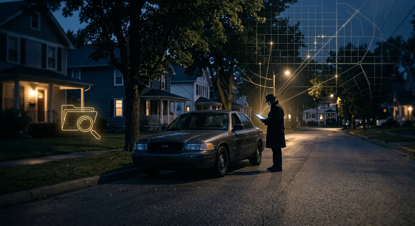 Licensed process server conducting a surveillance-informed service attempt on an evasive defendant in Arizona