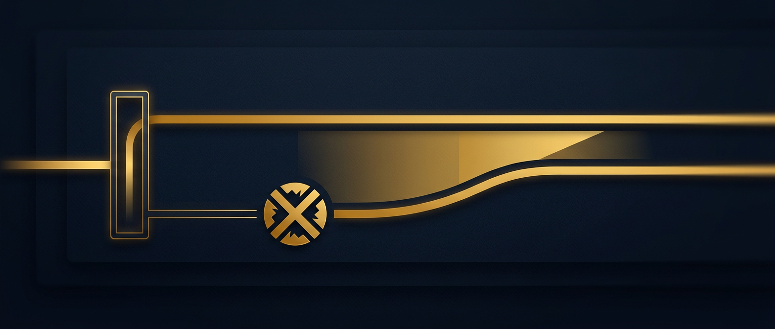 Comparison concept of a retainer response timeline starting at a guaranteed SLA versus an on-demand timeline delayed by contracting and onboarding, showing widening attacker dwell time, in navy and gold