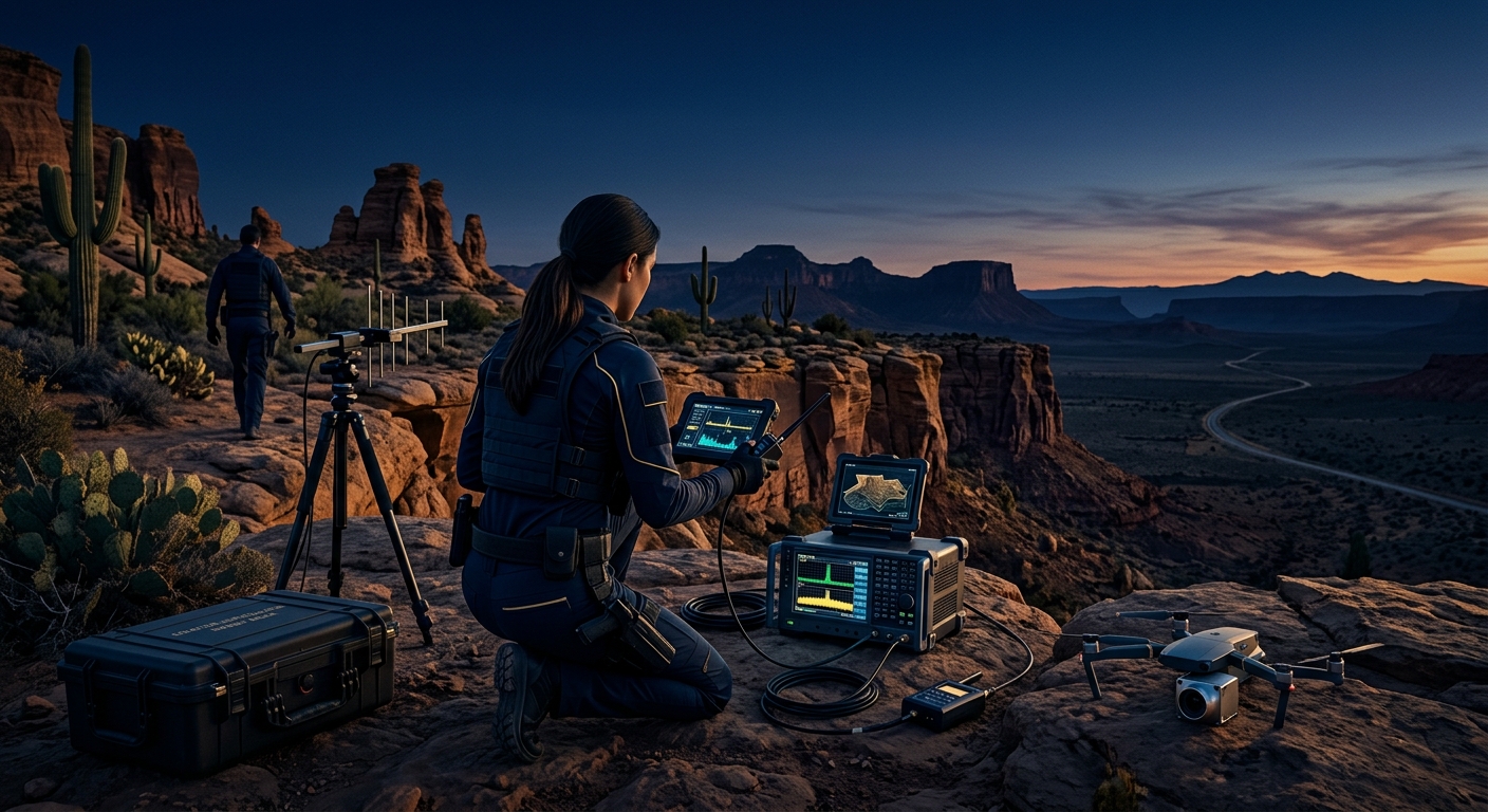 Counter-Surveillance Sweep Mesa: Detect & Defeat
